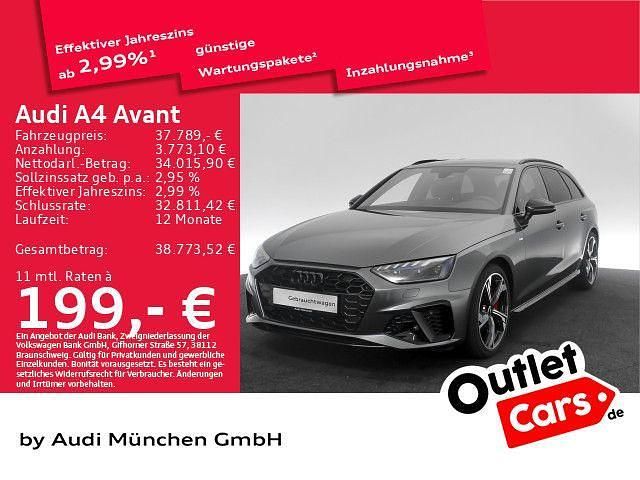 Gebraucht Audi A4 S-Line 204 PS (150 kW) 2024 Daytonagrau perleffekt Kombi