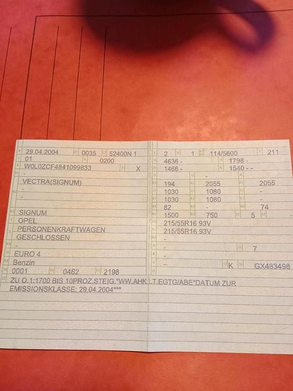 Gebraucht Opel Signum 147 PS (108 kW) 2004 Silber Kleinwagen