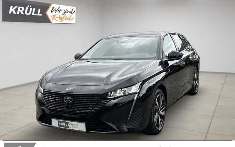 Schwarz Gebraucht 2023 Peugeot 308 SW Allure Kombi | 23.489 € - Bild 1/4