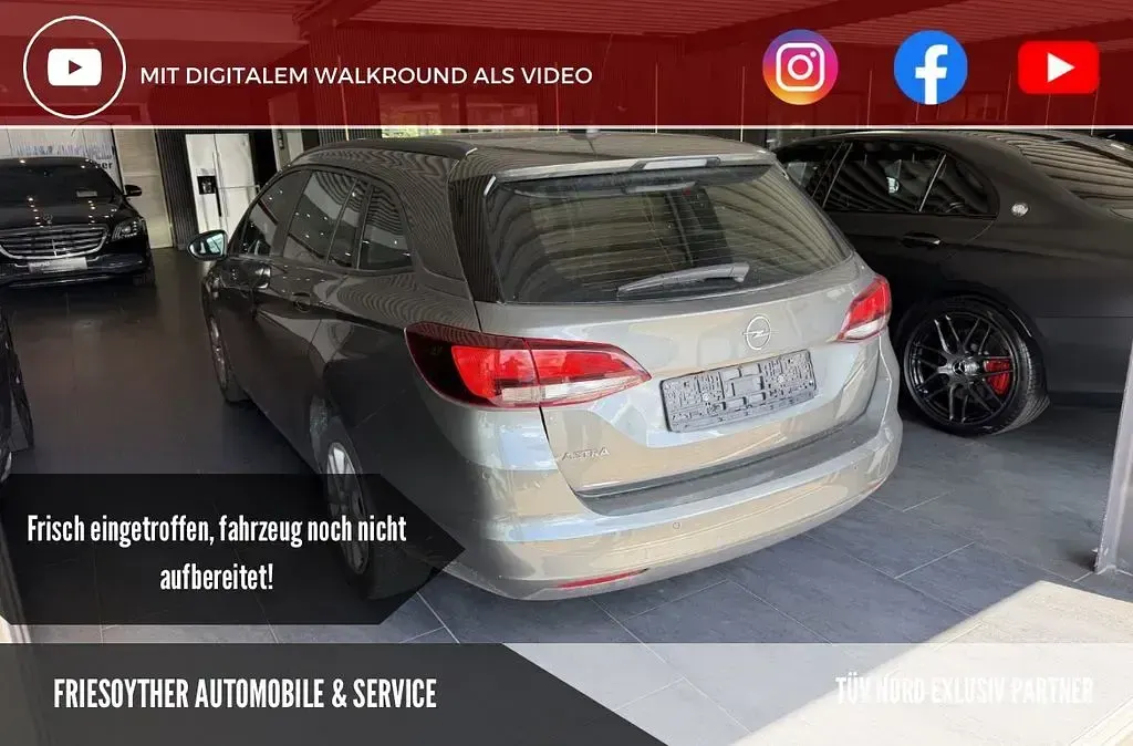Gebraucht Opel Astra 110 PS (80 kW) 2022 Grau Kleinwagen