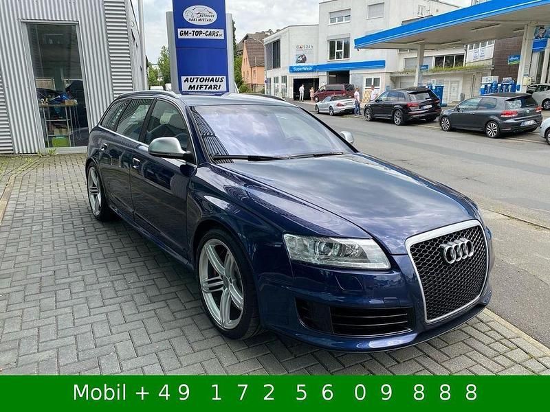 Mugelloblau perleffekt (metallic) Gebraucht 2008 Audi RS6 Comfort Kombi | 34.000 € (Fairer Preis) - Bild 1/4