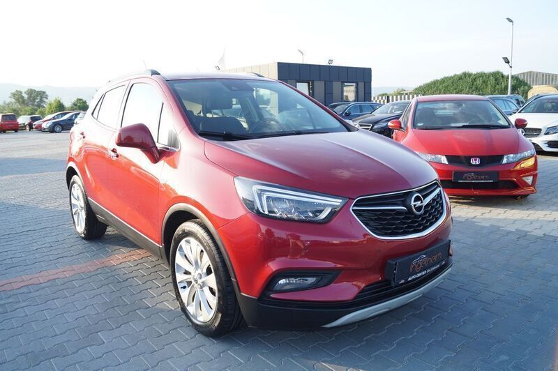 Orientrot/velvet red met Gebraucht 2019 Opel Mokka X Innovation SUV | 16.890 € (Etwas zu teuer) - Bild 1/4