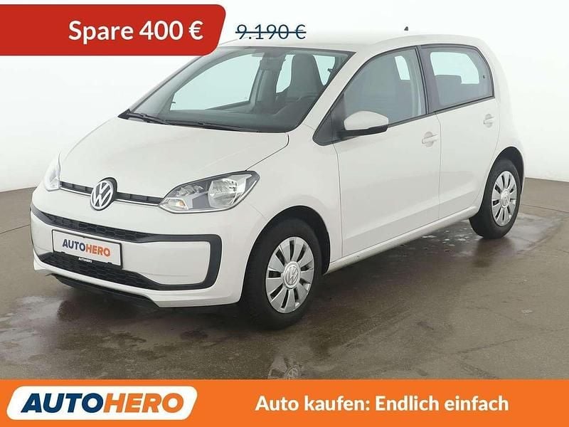 Weiß Gebraucht 2018 VW up! move up! Kleinwagen | 8.790 € (Fairer Preis) - Bild 1/3
