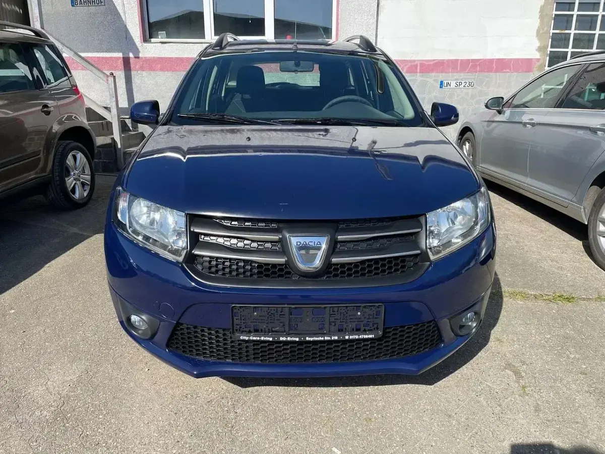 Gebraucht Dacia Logan MCV Lauréate 75 PS (55 kW) 2013 Blau Kombi