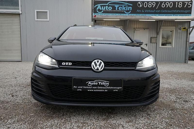 Gebraucht VW Golf VII GTD 184 PS (135 kW) 2015 Schwarz Kombi