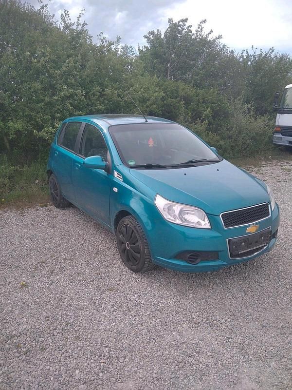 Gebraucht Chevrolet Aveo 2009 Blau Kleinwagen