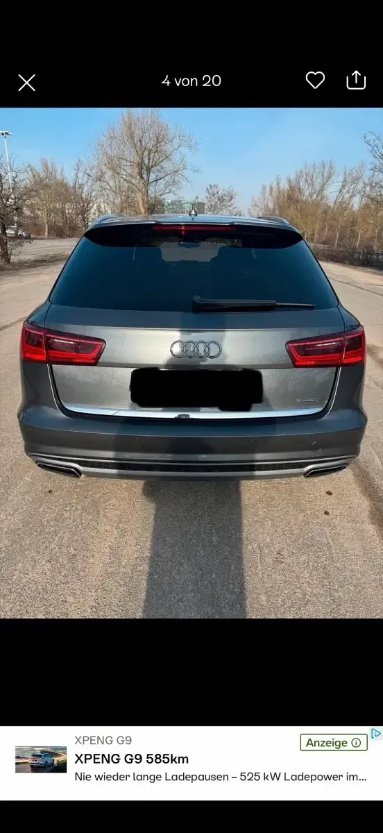 Gebraucht Audi A6 S-Line 272 PS (200 kW) 2015 Grau Kombi