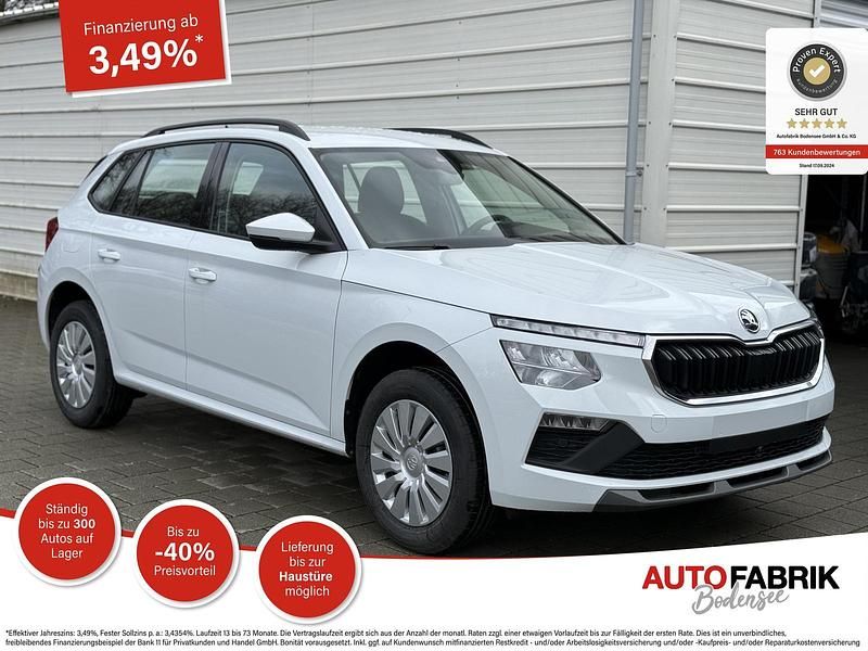 Neu Skoda Kamiq Selection 150 PS (110 kW) 2025 Moonweiß perleffekt SUV