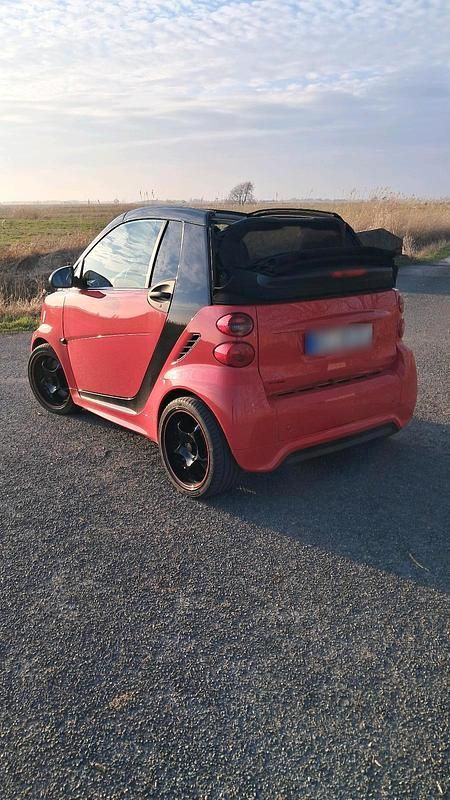 Gebraucht Smart ForTwo Cabrio 54 PS (39 kW) 2009 Rot Cabrio