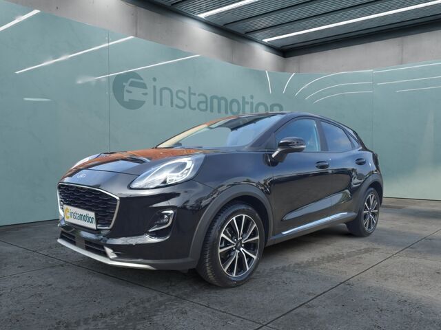 Schwarz Gebraucht 2021 Ford Puma Titanium SUV | 18.290 € (Etwas zu teuer) - Bild 1/2
