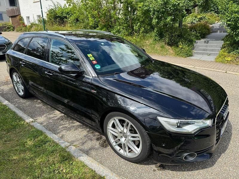 Schwarz Gebraucht 2013 Audi A6 S-Line Kombi | 15.900 € (Fairer Preis) - Bild 1/4