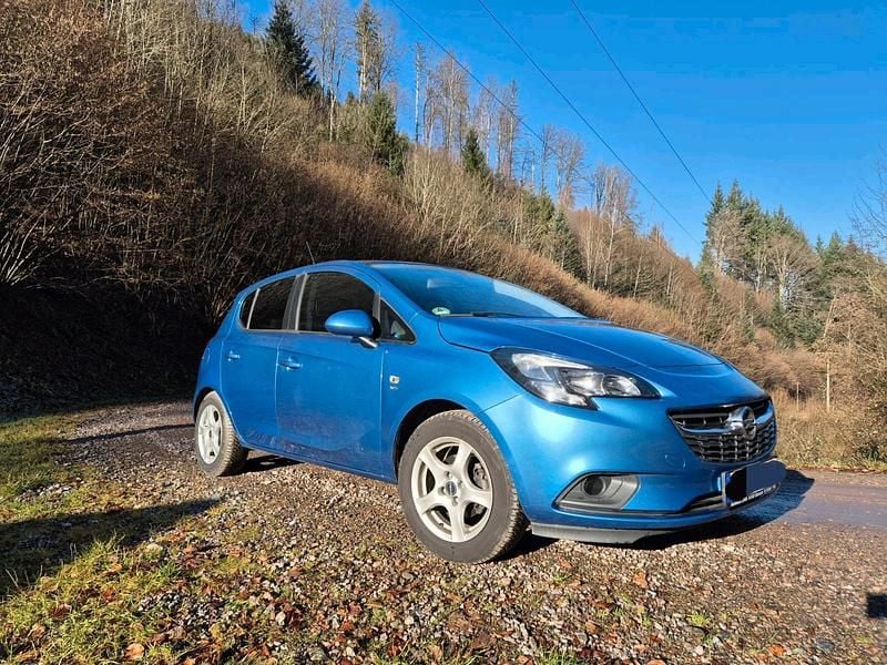 Blau Gebraucht 2017 Opel Corsa Active Kleinwagen | 8.600 € (Fairer Preis) - Bild 1/4