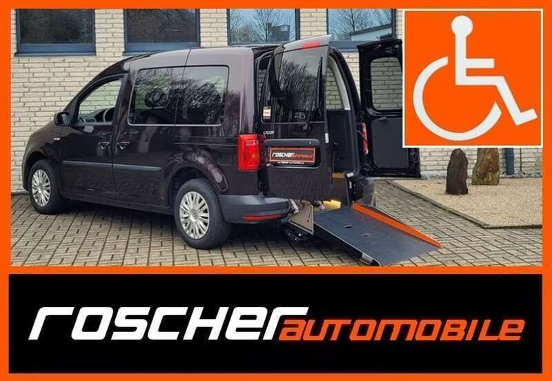 Black berry metallic Gebraucht 2020 VW Caddy Trendline Van / Kleinbus | 27.900 € - Bild 1/4