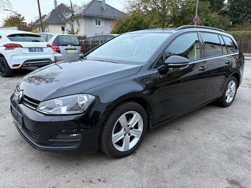 Schwarz Gebraucht 2013 VW Golf VII Comfortline Kombi | 6.390 € (Superpreis) - Bild 1/4
