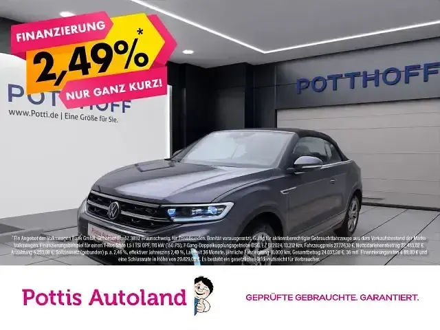 Gebraucht VW T-Roc Cabriolet R-line 150 PS (110 kW) 2025 Cabrio
