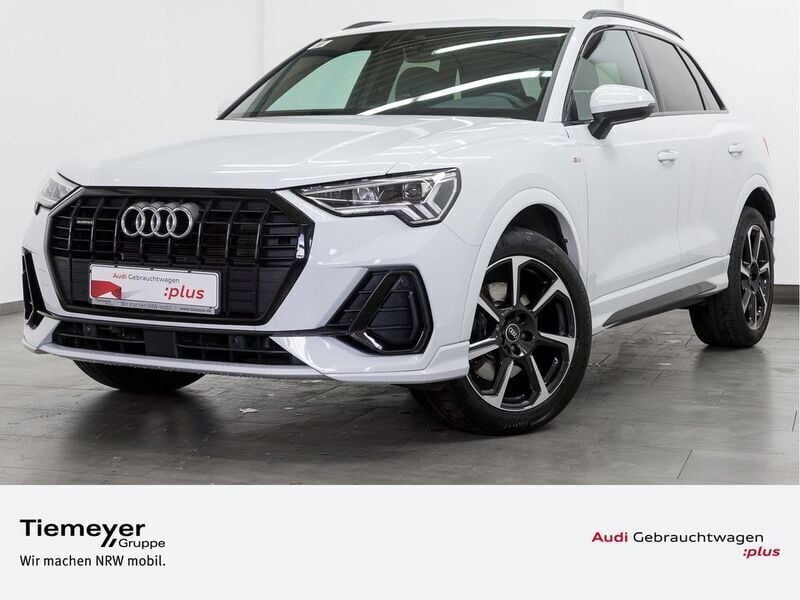 Gletscherweiß metallic Gebraucht 2022 Audi Q3 S-Line SUV | 37.740 € (Guter Preis) - Bild 1/4