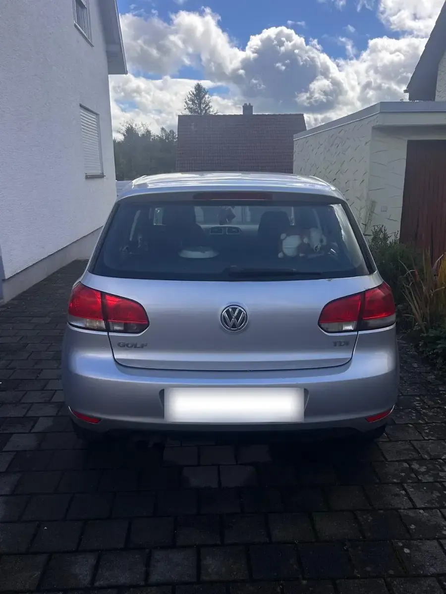 Gebraucht VW Golf VI 110 PS (80 kW) 2009 Silber Kleinwagen