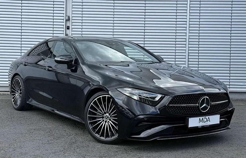 Schwarz Gebraucht 2023 Mercedes CLS220 AMG line Coupé | 54.850 € (Fairer Preis) - Bild 1/4