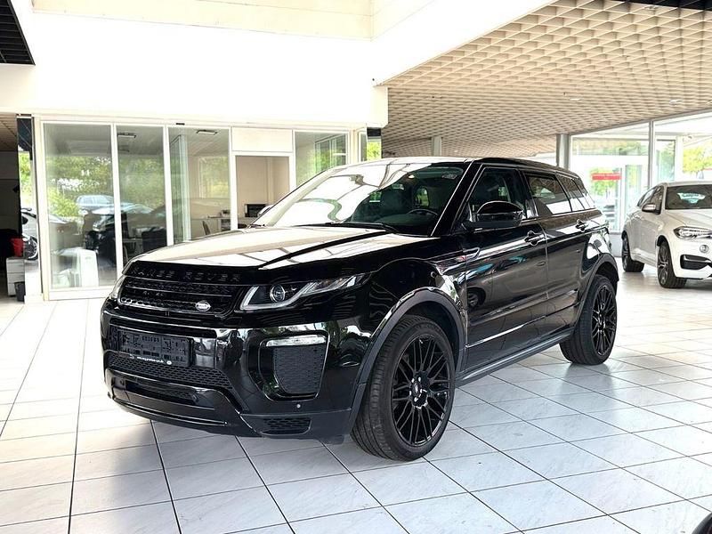 Schwarz Gebraucht 2017 Land Rover Range Rover evoque SE Dynamic SUV | 21.400 € (Etwas zu teuer) - Bild 1/4