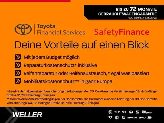 Gebraucht Toyota Yaris Basis 116 PS (85 kW) 2023 Infernoorange metallic, dach schwarz Kleinwagen