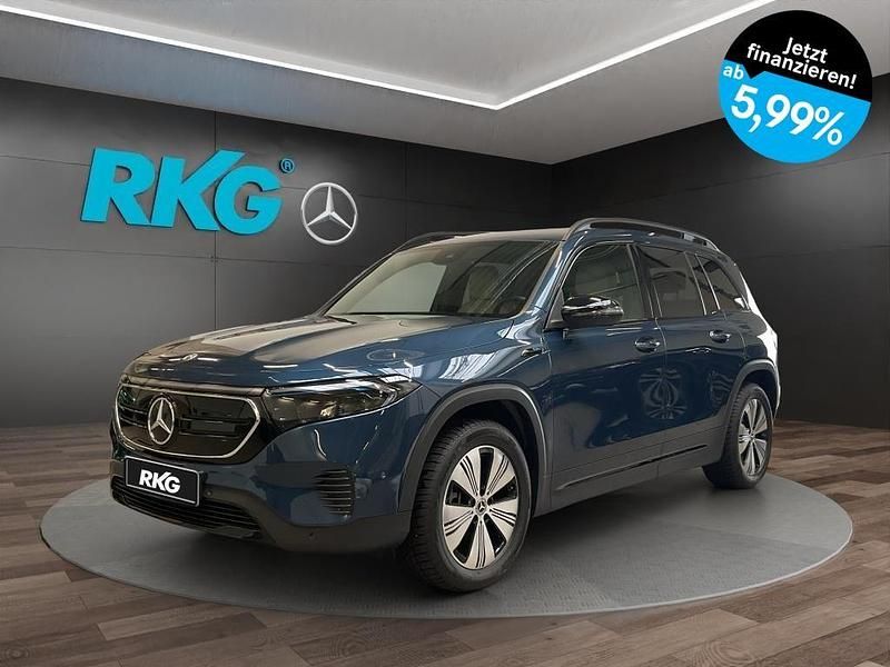 Blau Gebraucht 2022 Mercedes EQB300 Progressive SUV | 30.410 € (Fairer Preis) - Bild 1/4
