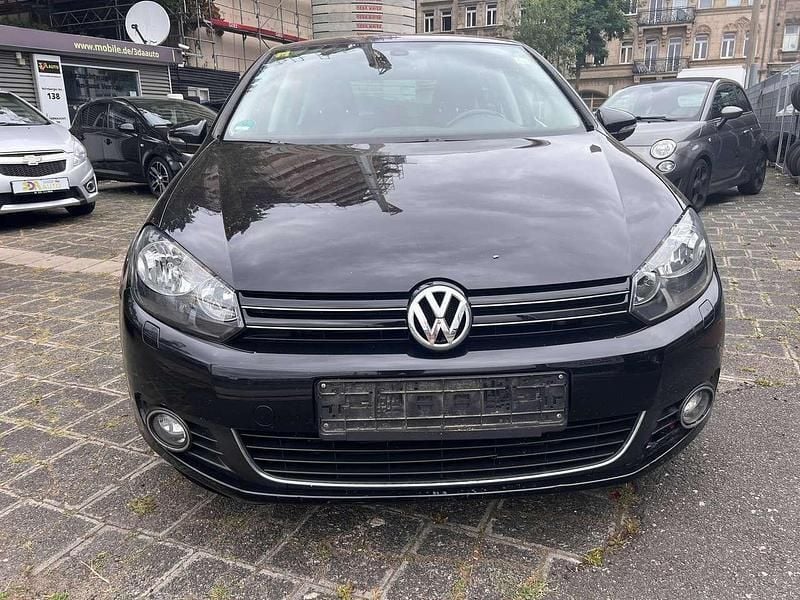 Schwarz Gebraucht 2012 VW Golf VII Style Kleinwagen | 3.990 € (Superpreis) - Bild 1/4