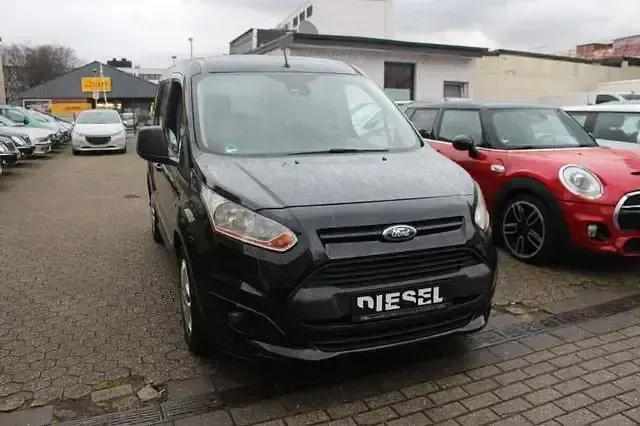 Gebraucht Ford Tourneo Connect Trend 95 PS (69 kW) 2014 Schwarz Van / Kleinbus
