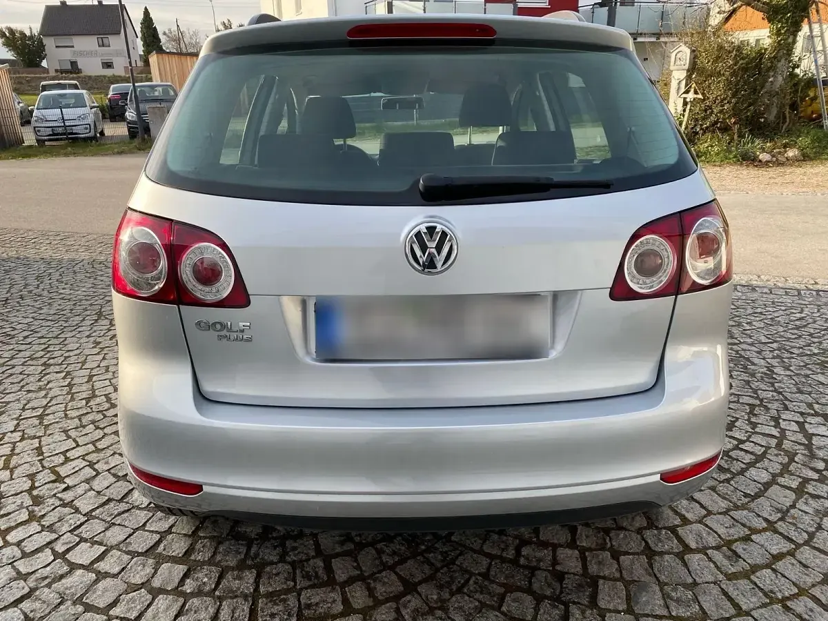 Gebraucht VW Golf Plus Cross 80 PS (58 kW) 2009 Silber Van / Kleinbus
