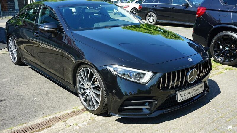 Schwarz Gebraucht 2018 Mercedes CLS450 AMG line Limousine | 37.950 € (Fairer Preis) - Bild 1/4