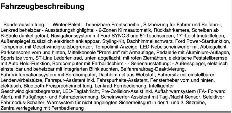 Rot Gebraucht 2019 Ford Focus ST-Line Limousine | 17.500 € - Bild 1/1