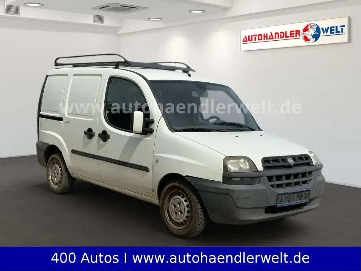 Gebraucht Fiat Doblò 63 PS (46 kW) 2003 Silber Van / Kleinbus