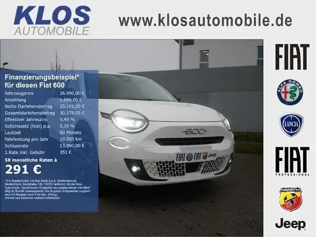 Gebraucht Fiat 600 La Prima 110 PS (80 kW) 2026 SUV