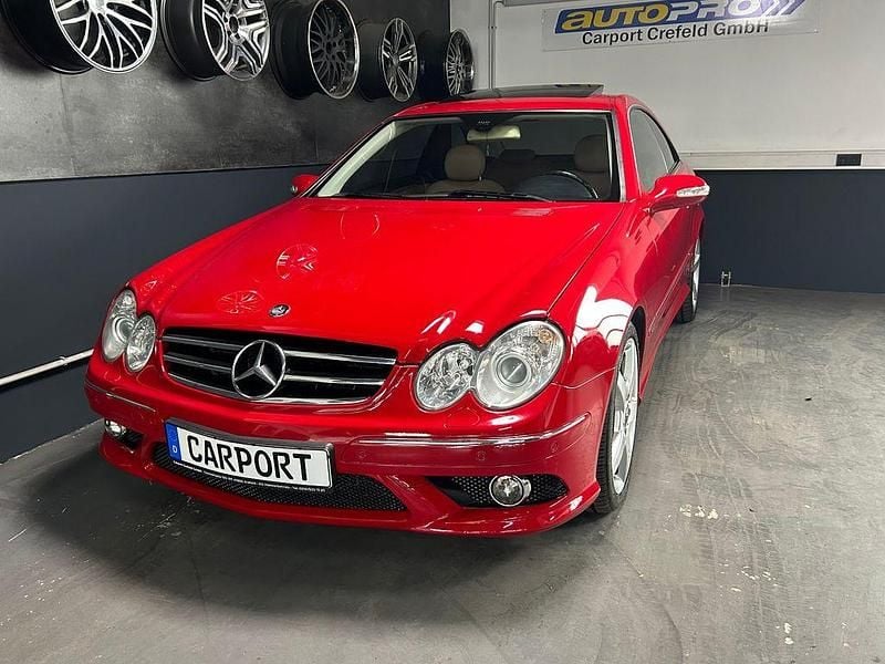 Feueropal unilack Gebraucht 2006 Mercedes CLK350 AMG Coupé | 16.490 € - Bild 1/4