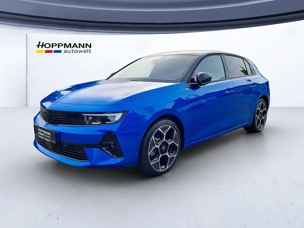 Gebraucht Opel Astra Ultimate 131 PS (96 kW) 2024 Blau/typ aussenverkleidung metallic drei schichten perlmutt Kleinwagen