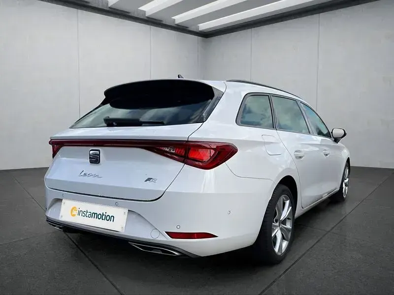 Gebraucht Seat Leon 131 PS (96 kW) 2022 Weiß Kombi