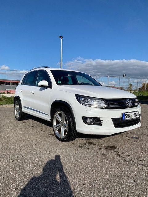 Weiß Gebraucht 2014 VW Tiguan Sportline SUV | 12.300 € (Guter Preis) - Bild 1/4