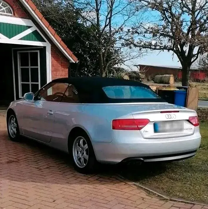 Gebraucht Audi A5 Cabriolet 170 PS (125 kW) 2010 Silber Cabrio