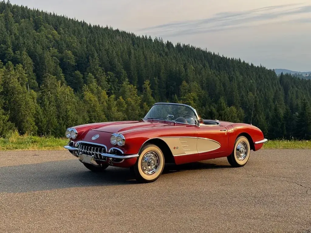 Gebraucht Corvette C1 349 PS (256 kW) 1959 Rot Cabrio