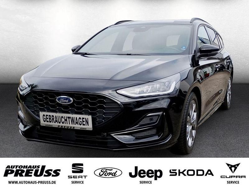 Schwarz Gebraucht 2024 Ford Focus ST-Line Limousine | 22.850 € (Fairer Preis) - Bild 1/4