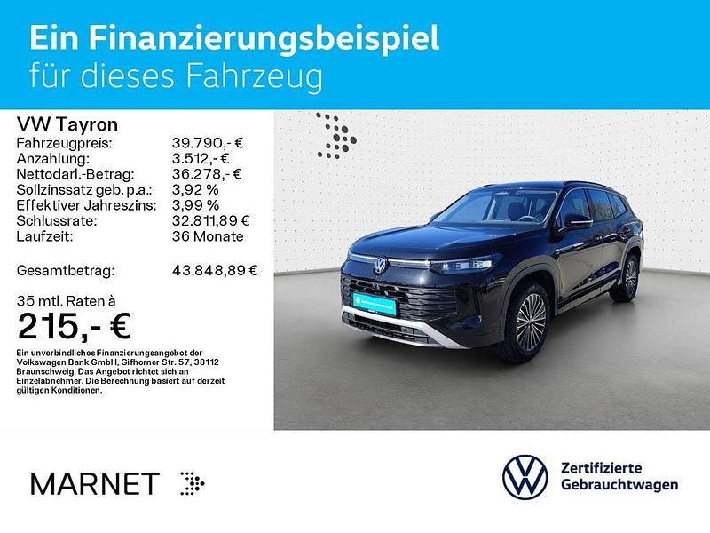Gebraucht VW Tayron Life 193 PS (141 kW) 2025 Grenadillschwarz metallic SUV