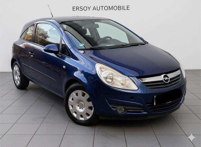 Gebraucht Opel Corsa Edition 80 PS (58 kW) 2007 Blau Kleinwagen