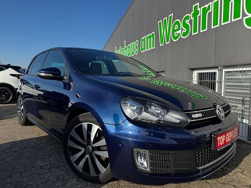 Gebraucht VW Golf VI GTD 170 PS (125 kW) 2012 Blau Kleinwagen