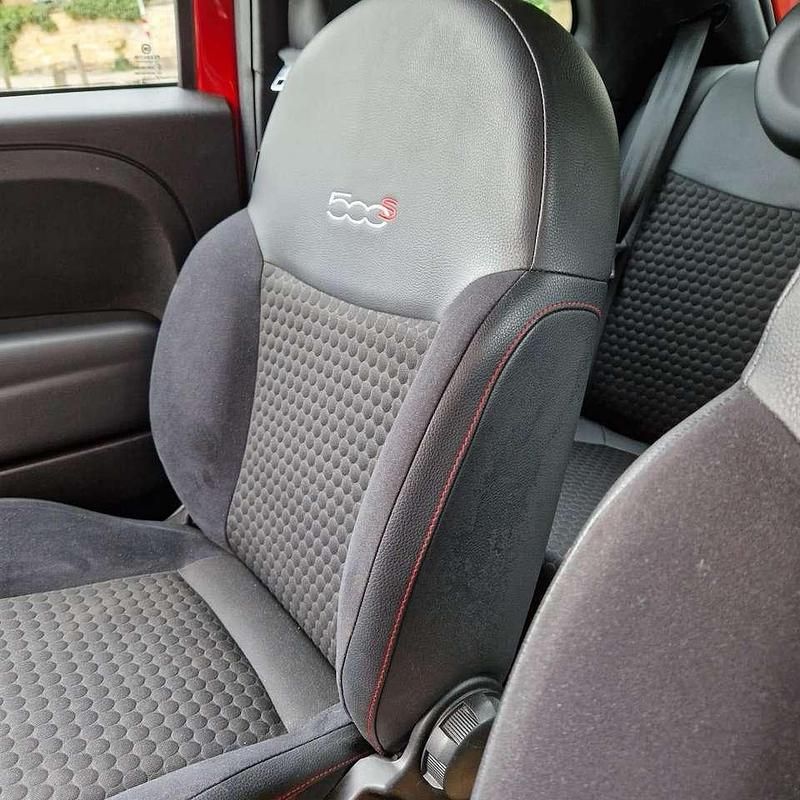 Second-hand Fiat 500C 86 CP (63 kW) 2013 Roșu Cabrio