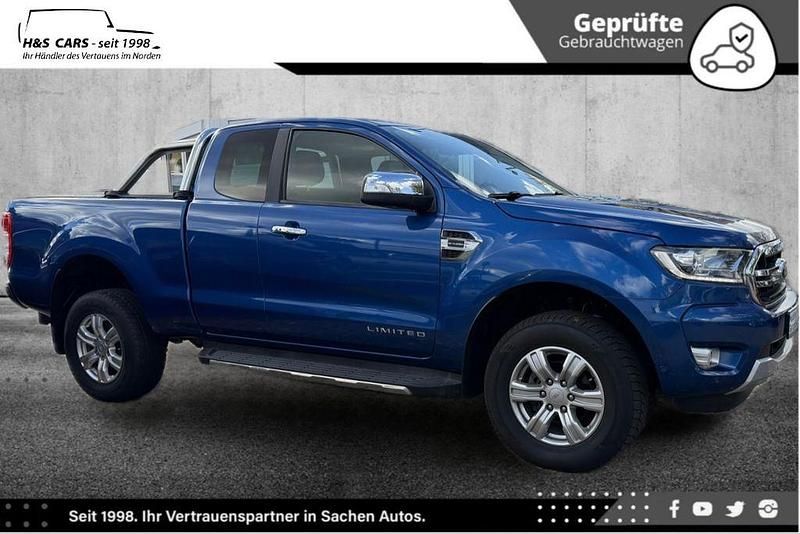 Blau Gebraucht 2019 Ford Ranger Abholung | 29.950 € (Superpreis) - Bild 1/4