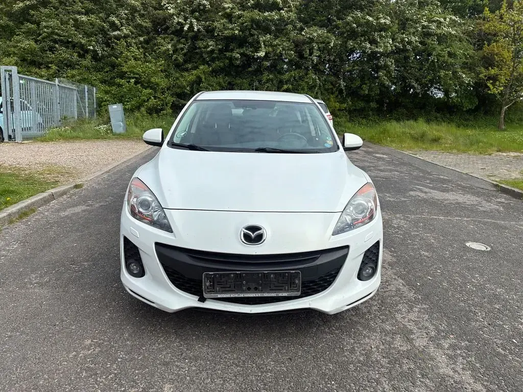 Gebraucht Mazda 3 Prime-Line 116 PS (85 kW) 2012 Weiß Limousine