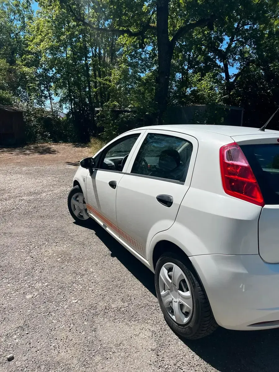 Gebraucht Fiat Punto Evo 75 PS (55 kW) 2009 Weiß Kleinwagen