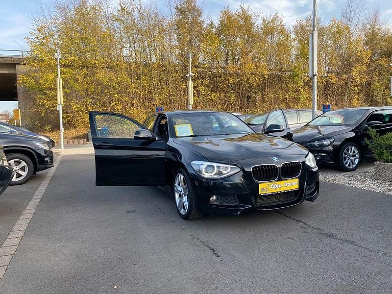 Schwarz Gebraucht 2014 BMW 116 Sport Line Kleinwagen | 8.900 € (Fairer Preis) - Bild 1/4