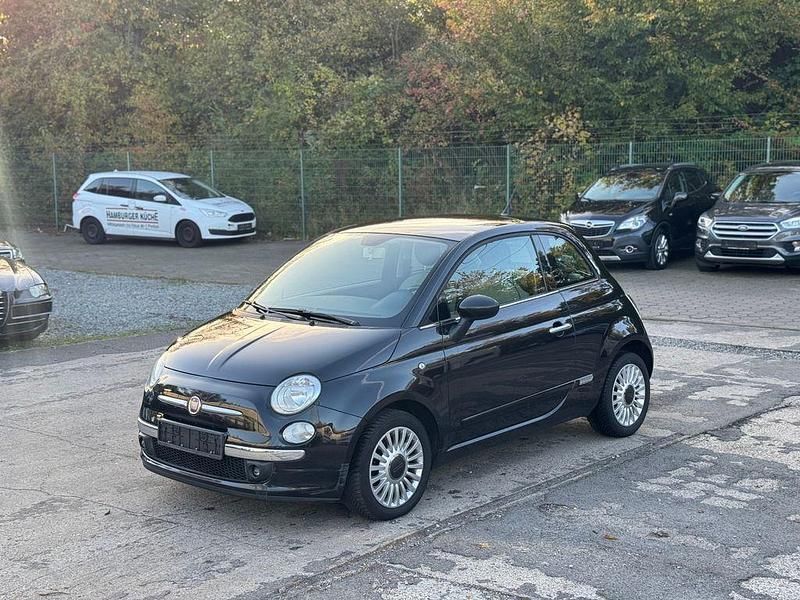 Schwarz Gebraucht 2010 Fiat 500 Lounge Kleinwagen | 4.999 € (Guter Preis) - Bild 1/4