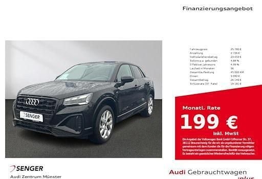 Schwarz Gebraucht 2023 Audi Q2 S-Line SUV | 25.780 € (Superpreis) - Bild 1/4