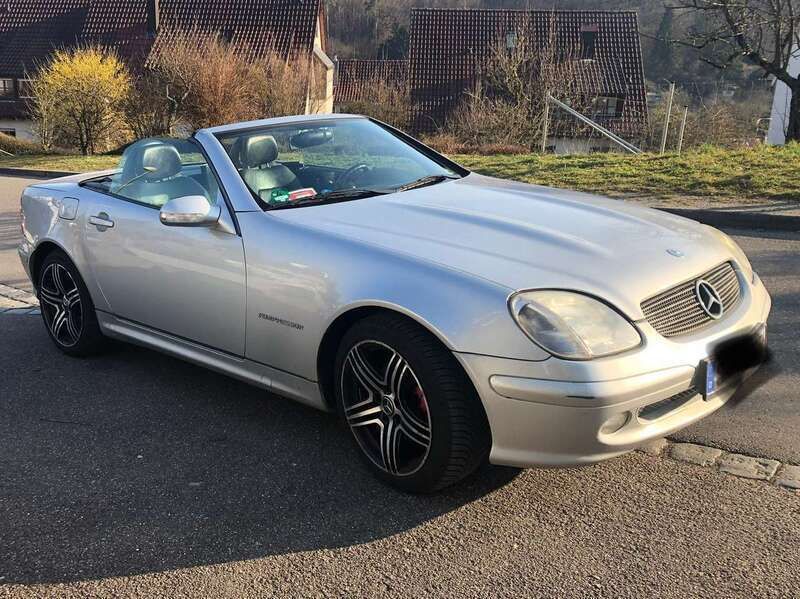 Silber Gebraucht 2000 Mercedes SLK230 Cabrio | 2.350 € (Guter Preis) - Bild 1/4